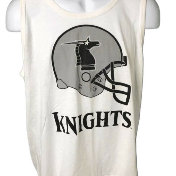 Screen Stars NEW YORK/ JERSEY KNIGHTS Tank VINTAGE - Picture 1 of 7